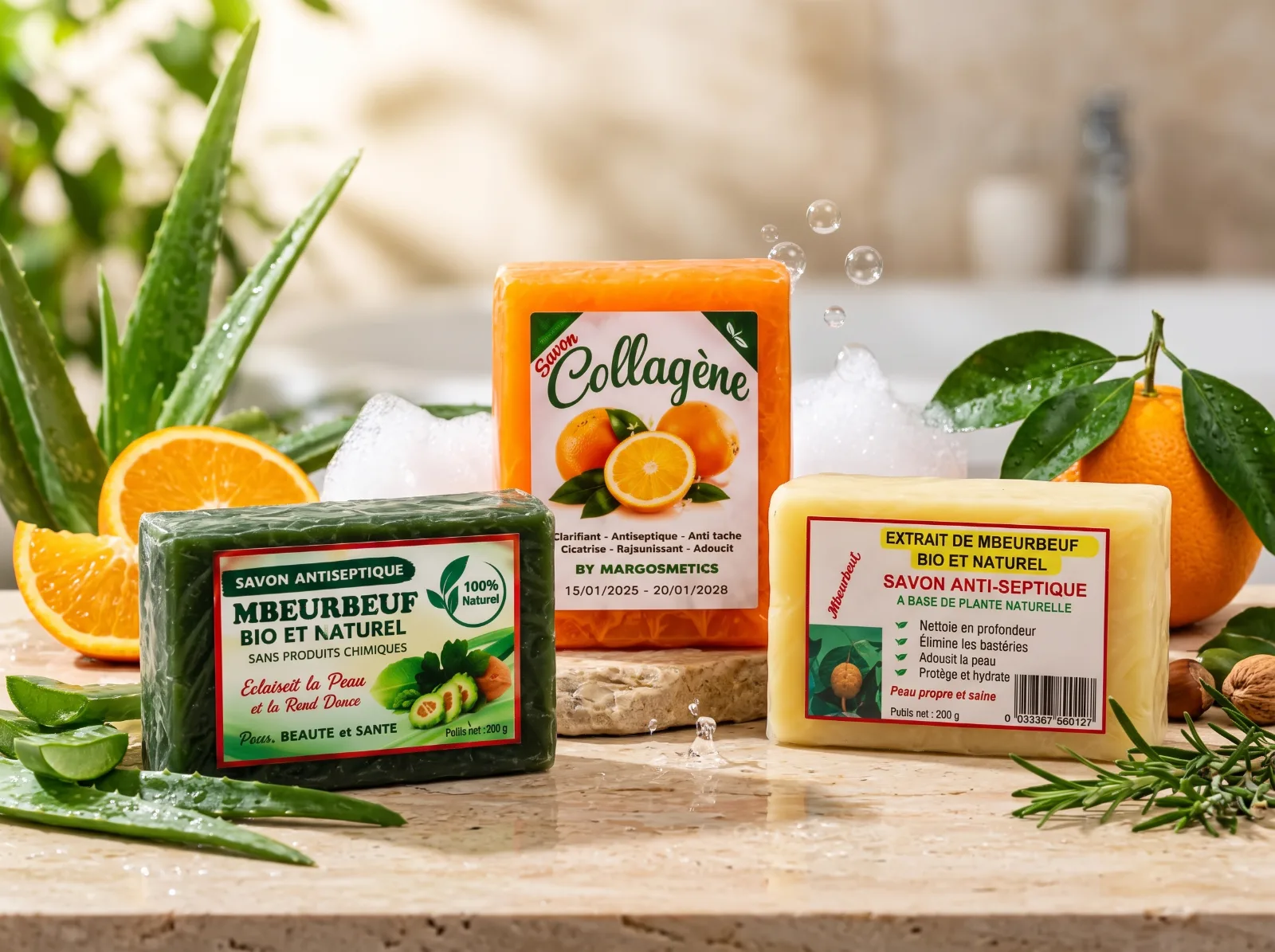 Savon Collagène Orange