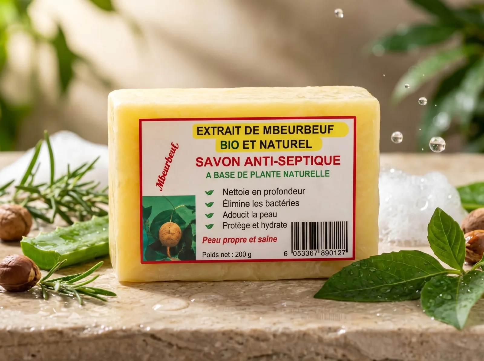 Savon Mbeurbeuf Blanc